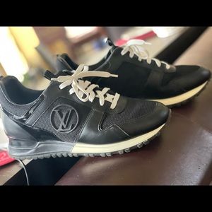 Louis Vuitton Black Sneaker Run Away